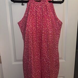 Tommy Bahama Pink Patterned Halter Dress NEW WITH TAGS / never worn!